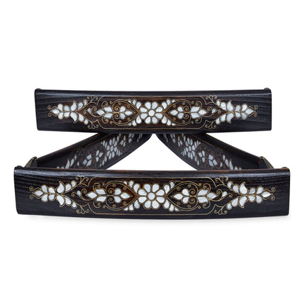 Lüks Oval Ahşap Okey Oyunu – El Yapımı Kula Okey Oyun Seti – Hediyelik Oyun Takımı