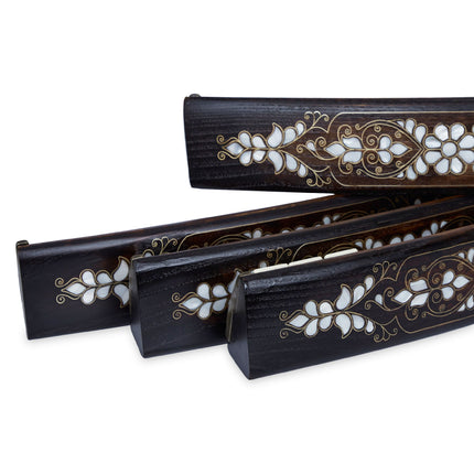 Lüks Oval Ahşap Okey Oyunu – El Yapımı Kula Okey Oyun Seti – Hediyelik Oyun Takımı